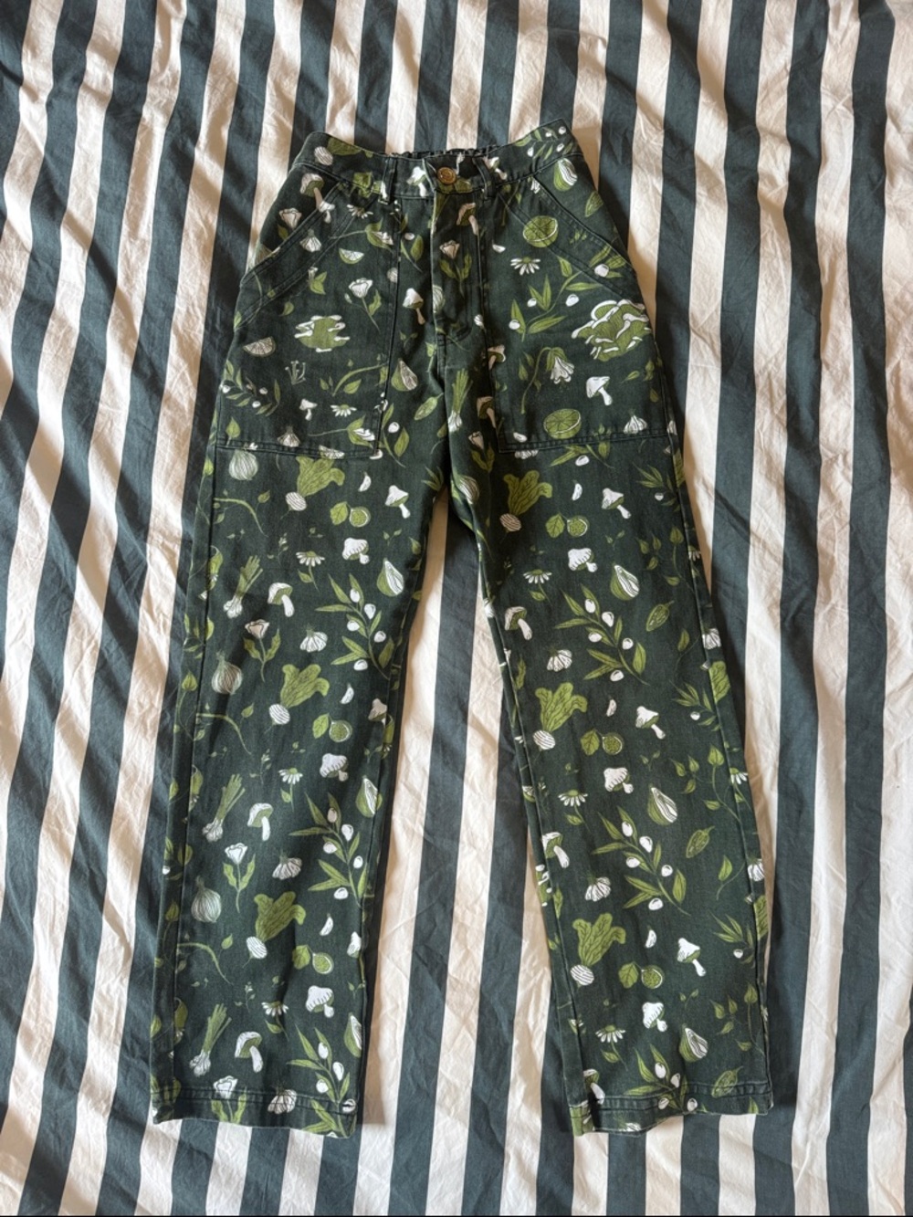 Big Bud Press Woodland Print Work Pants- XXS
